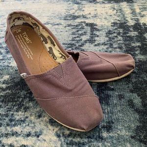 TOMS Light Brown Slip Ons